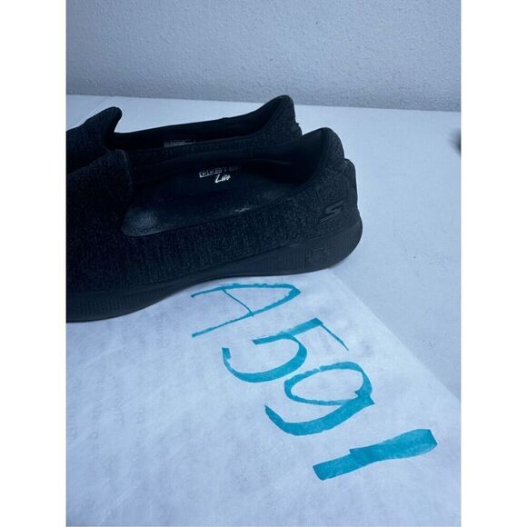 Skechers GoStep Life Mat Women's Comfort Slip On Shoes Size 8,5 Black - Picture 10 of 10